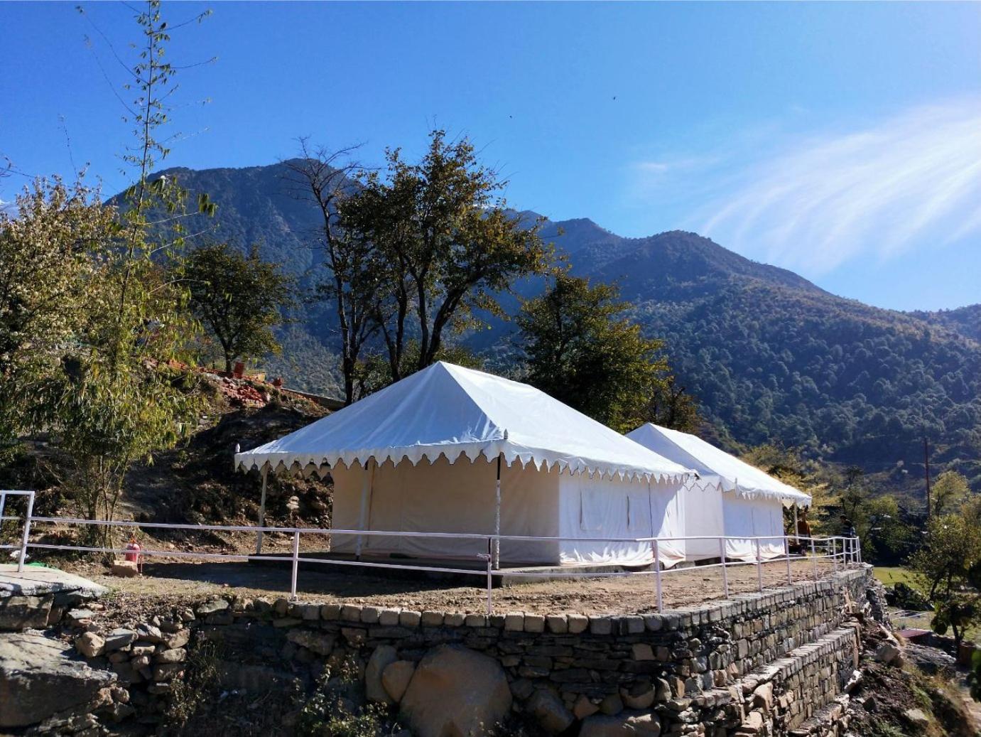 Hotel Hill Ventures Adventure Camp And Restaurant Dharamshala Exterior foto